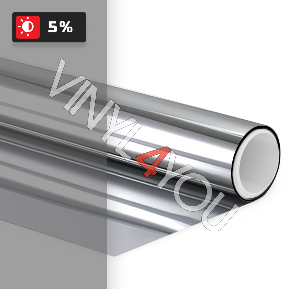Зеркальная тонировочная пленка SHG SILVER R 5%