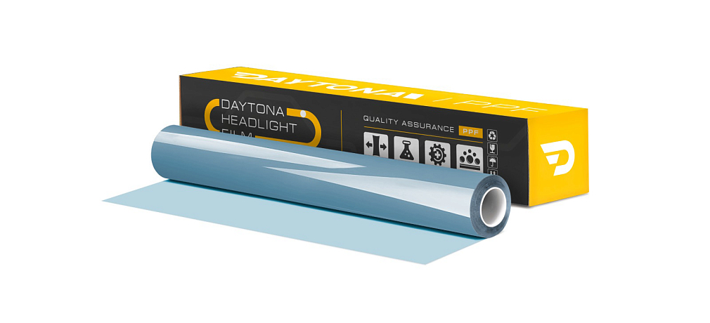 Полиуретан для фар тонирующий DAYTONA S100 голубой 60 см