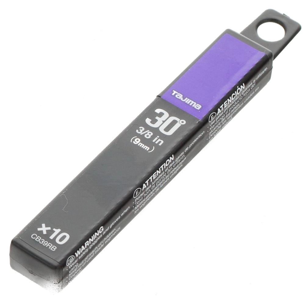 Лезвия TAJIMA CB-39RB, 9 мм, обламывающиеся с покрытием, 10 шт