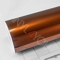 Пленка Медный глянцевый металлик TeckWrap - Amber Brown - RB10