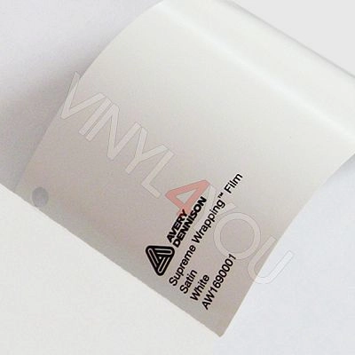 Пленка AVERY Satin - White - Белый сатиновый